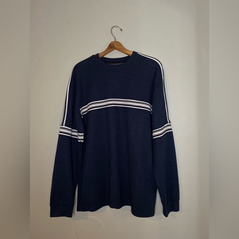 navy blue y2k vintage sweater